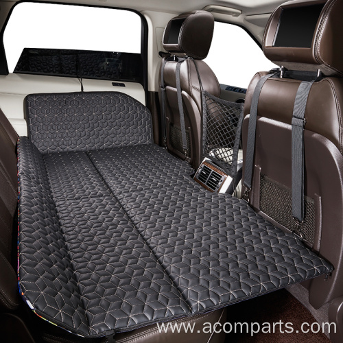 Air Mattress Travel Bed Leather Portable Car Mattress